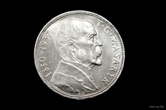 20 крон 1937 г. Чехословакия, Эдвард Бенеш. Штемпельный блеск!