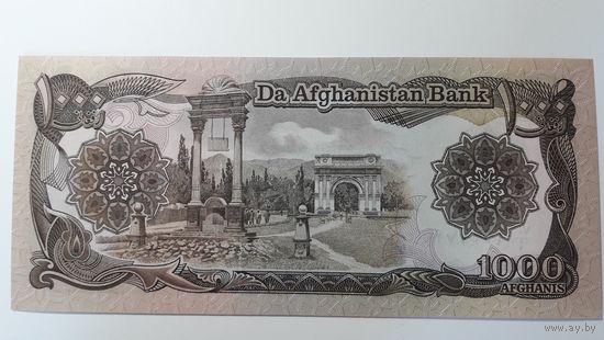 Афганистан, 1000 афгани. UNC.