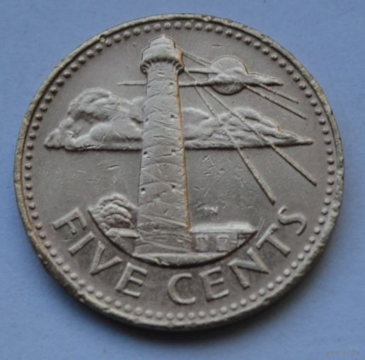 Барбадос, 5 центов 1999 г.