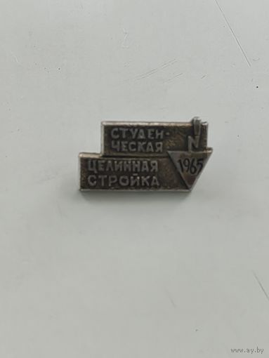 Студенческая целинная стройка 1965