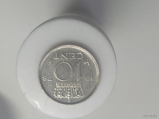 10 центов Нидерланды 1978 год лот 42