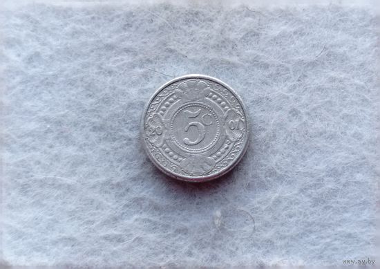 Werty71 Антильские острова 5 центов 2001 Антилы