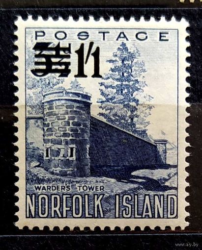 Британские колонии. Норфолк 1960 г. SG37 MNH