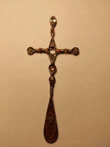 Крест серебро