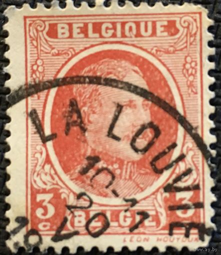 ЦІКАВІЦЬ АБМЕН! 1922, Альберт І, тып "Houyoux", 3 цэнта