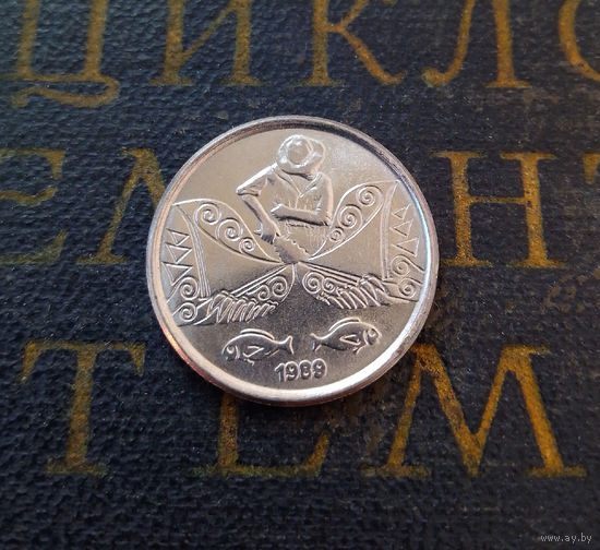 5 сентаво 1989 Бразилия #01