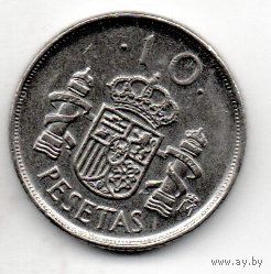 КОРОЛЕВСТВО ИСПАНИЯ  10 ПЕСЕТ 1992.