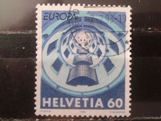 Швейцария 1993 Европа, прикладное искусство, архитектура