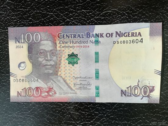 Нигерия 100 UNC c рубля