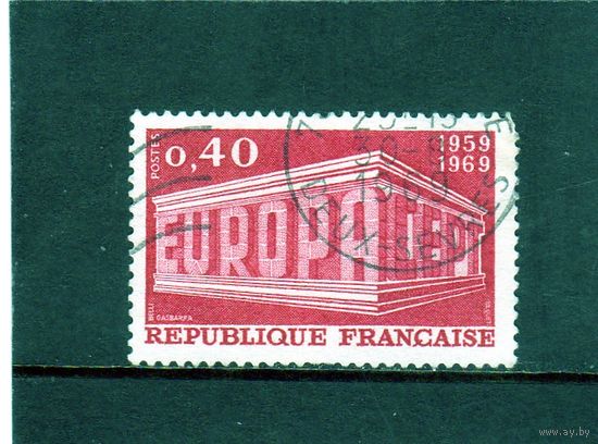 Франция.Ми-1665. Евролпа. С.Е.Р.Т. 1969.