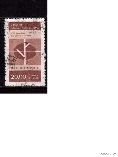 Бразилия-1961 (Мих.1005) ,  гаш.,