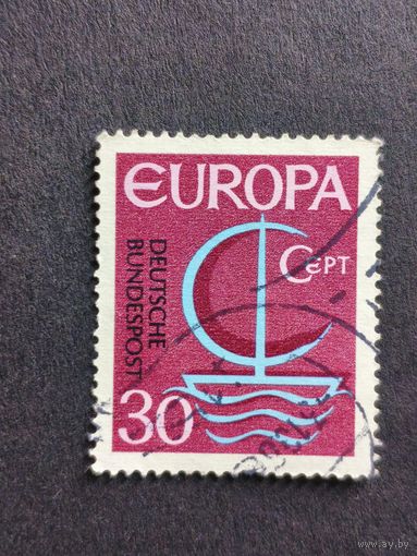 Германия 1966. Европа (C.E.P.T.) 1966 - Корабль