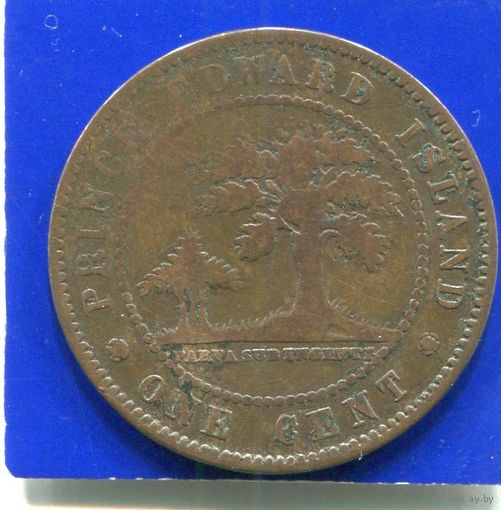 Остров Принца Эдуарда 1 цент 1871