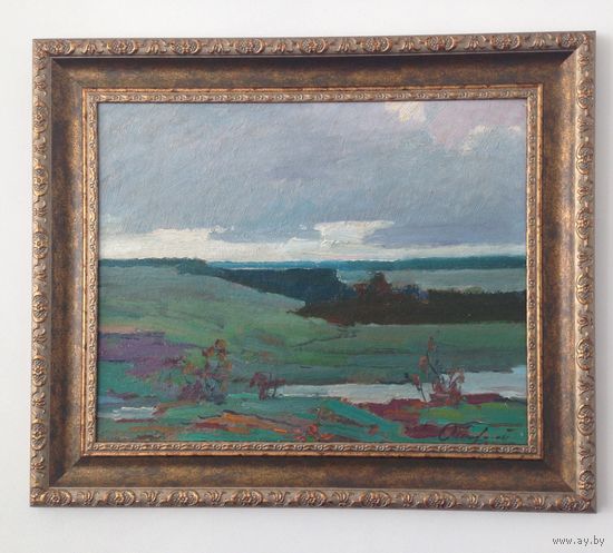Народный художник БССР П. Масленников 1982 г