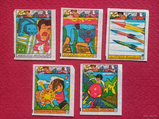 Вкладыши мультяшки