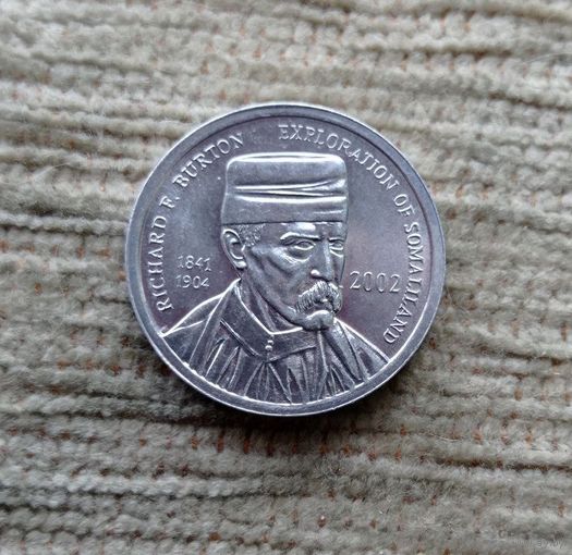Werty71 Сомалиленд 5 шиллингов 2002 Ричард Френсис Бёртон