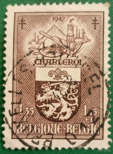 Бельгия 1947. Герб города Шарлеруа