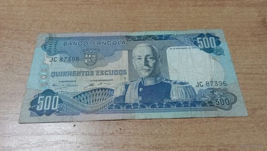 Ангола Португальская 500 эскудо 1972 года