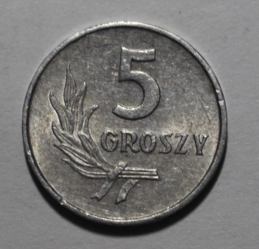 Польша, 5 грошей, 1972 год