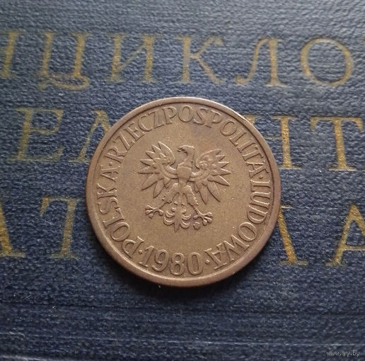 5 злотых 1980 Польша #01 XF