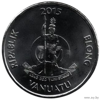 Республика Вануату. 50 вату 2015.