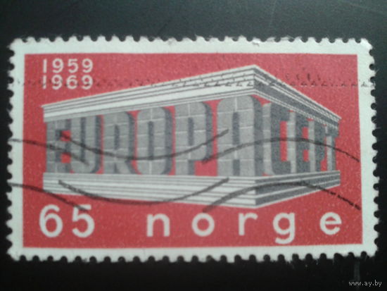 Норвегия 1969 Европа