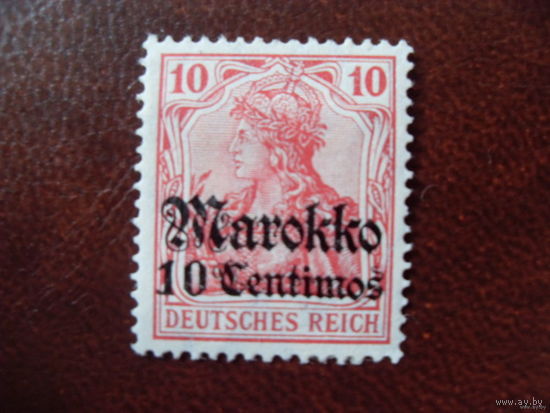 1906 Марокко Mi.36* (8,5 euro) германские колонии