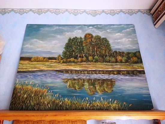 Картина "Ипуть" масло