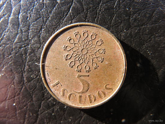Португалия. 5 эскудо. 1987. С 20 копеек. Распродажа коллекции. Смотрите другие лоты.
