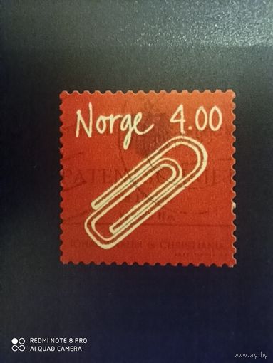 Норвегия 1999, скрепка