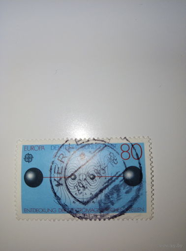 Германия 1983г. Марки ЕВРОПА - Изобретения 80