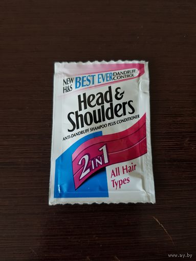 Пробник шампуня "Head & Shoulders" 2000г.
