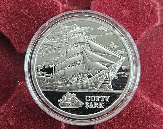 20 руб. Серебро, Беларусь. Катти Сарк (Cutty Sark), серия Парусные корабли