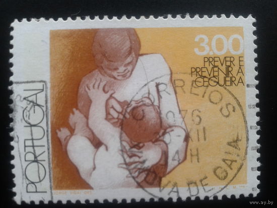 Португалия, 1976. Всемирный день здоровья, борьба со слепотой