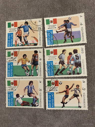 Лаос 1985. Чемпионат мира по футболу Мексика-86