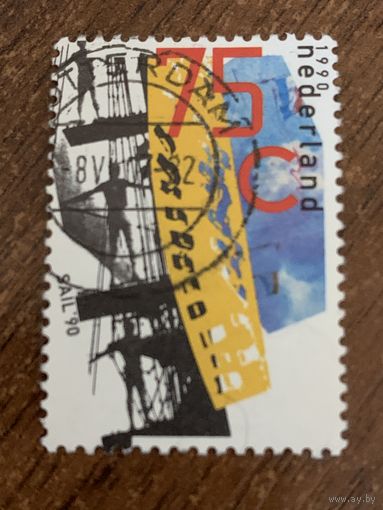 Нидерланды 1990. Морская навигация. Марка из серии