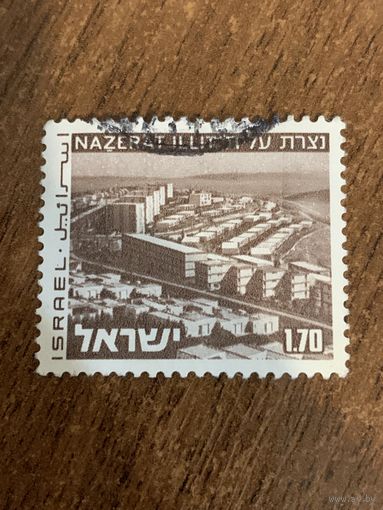 Израиль 1971. Достопримечательности Израиля. Марка из серии
