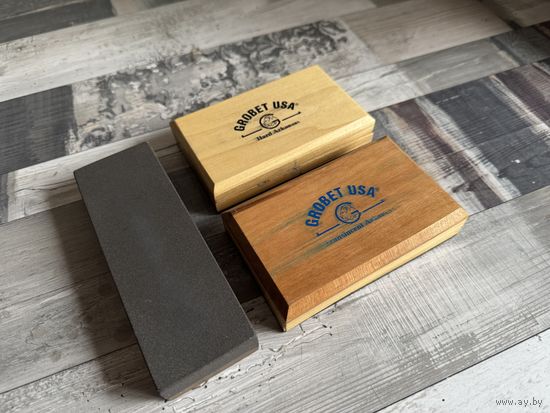 Toчильныe камни Grobet USA 2 шт + 1 обычный (одним лотом)