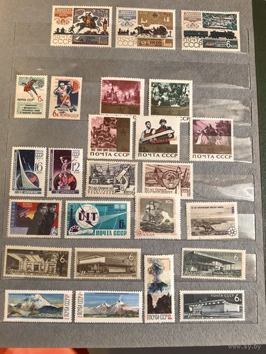 Лот чистых марок СССР 1965 год