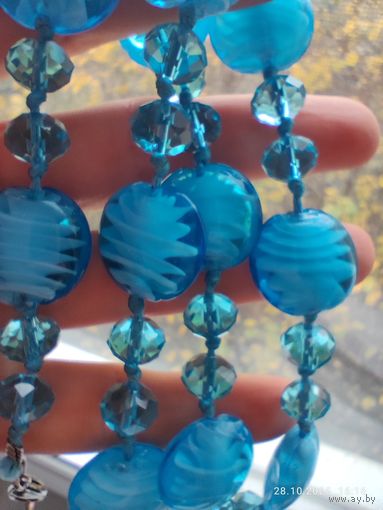 Бусы чешское стекло