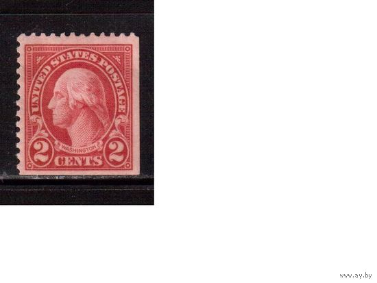 США-1922,(Мих.263СЕ)  * , Стандарт, Личности, Президенты, Вашингтон