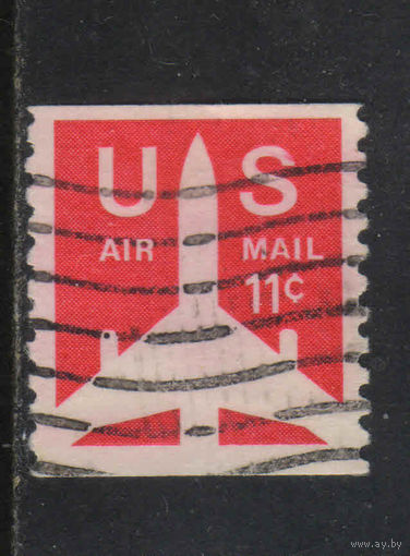 США Авиа 1971 Реактивный транспортный самолет Стандарт #1029С