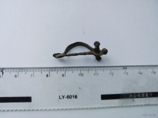 Древний Рим заколка фибула состояние!