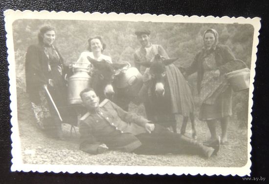 Привал,Кавказ, 1945 г.