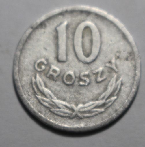 Польша, 10 грош, 1949 год