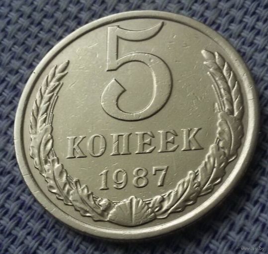 5 копеек 1987 года.