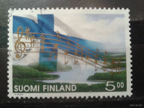Финляндия 1998 Гос. флаг и гос. гимн