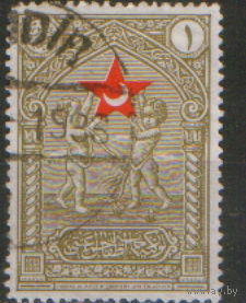 Марка из серии 1928г. Турция "Помощь детям"