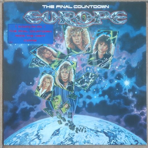 EUROPE - The Final Countdown 86 Epic Holland/NCB EX++/EX