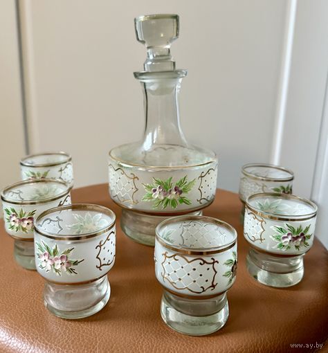 Ликерно/водочный набор Чехословакия винтаж